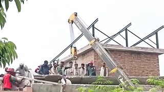 Elderly Worker Crushed To Death By Concrete Slab At Construction Site In Pakistan