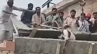 Elderly Worker Crushed To Death By Concrete Slab At Construction Site In Pakistan