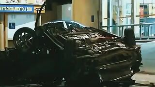 A Compilation of violent car crashes