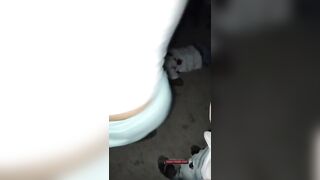 Another violent incident occurred Friday night