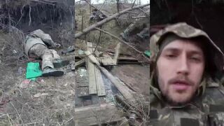 UKRANIAN SOLDIER FAREWELL FROM BELOGOROVKA