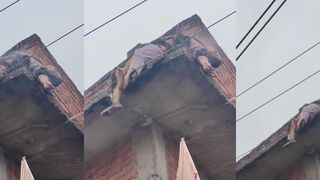 India: Woman Finds Live Wire, Live Wire Finds Woman