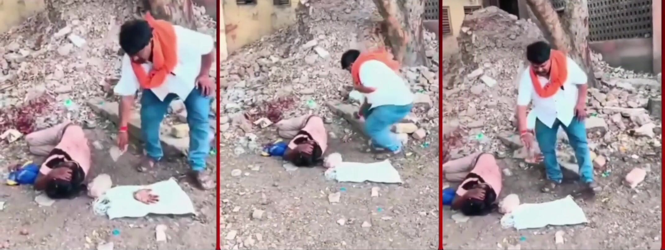 A 24-year-old Indian lost a hand in a fight.