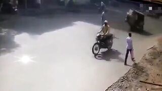 Even the tricycle drivers tolerated them.