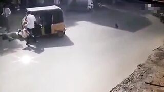 Even the tricycle drivers tolerated them.