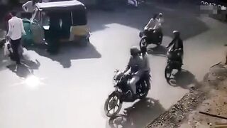 Even the tricycle drivers tolerated them.