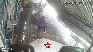 Woman Gets Killed Instantly By Lost Control Car In Guatemala