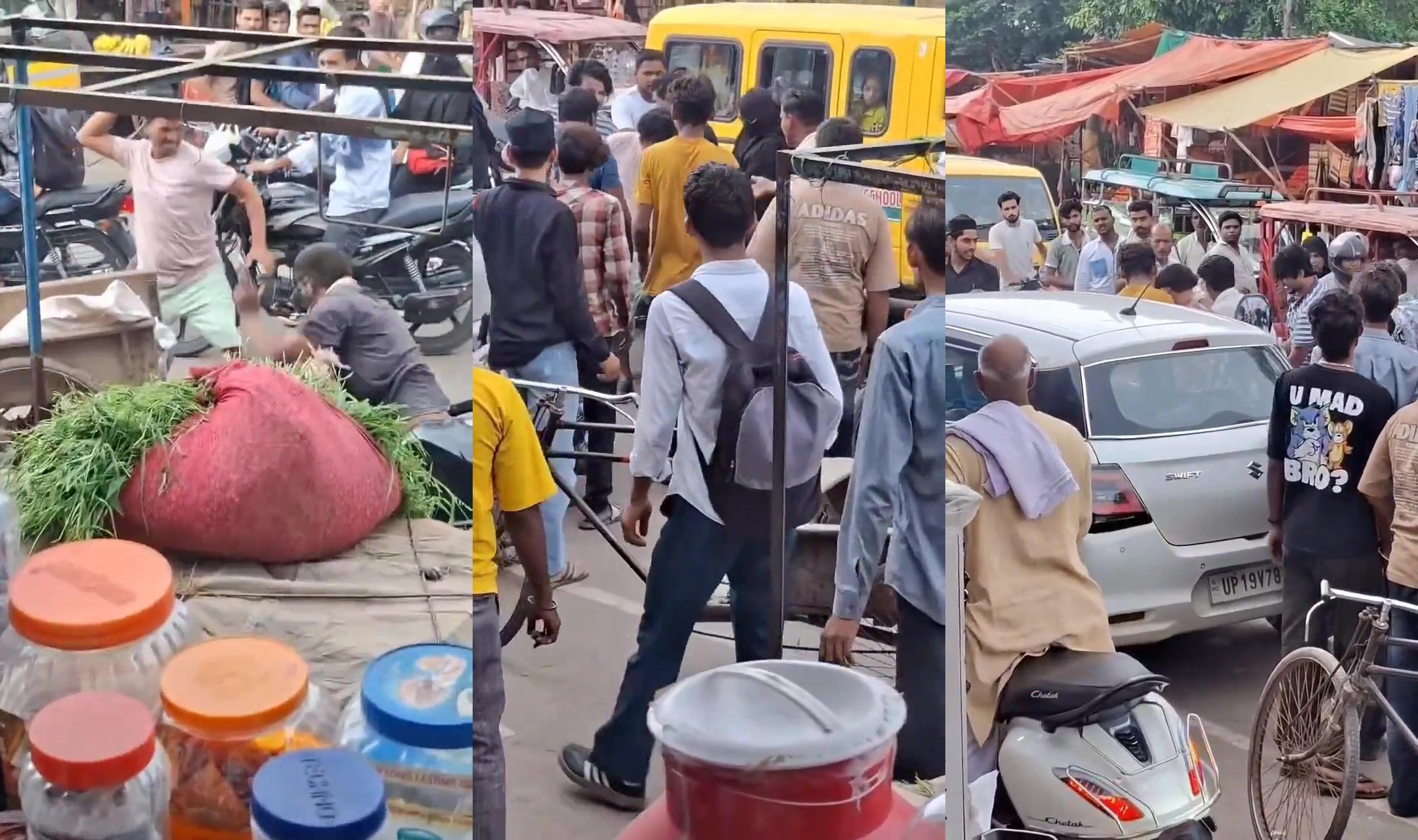 One-Legged Beggar Gets Flogged By Angry Man In Public