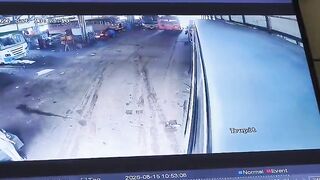Workshop Sweeper Gets Run Over, Killed By Bus In India