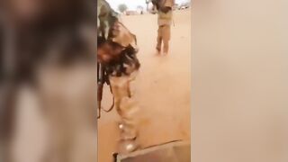 Wounded Civilian Executed By SAF Militants After Finishing A Prayer
