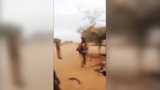 Wounded Civilian Executed By SAF Militants After Finishing A Prayer