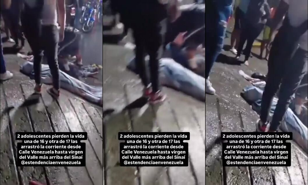 Two girls were killed in Caracas