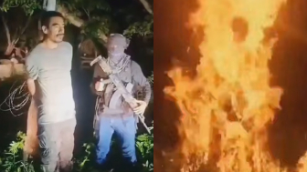 TERRIBLE: Cartel Burns Rival Alive After A Short Speech