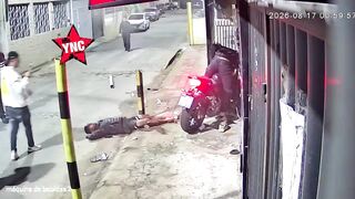 Beautiful Impact: High Speed Motorcycle Accident In Espírito Santo