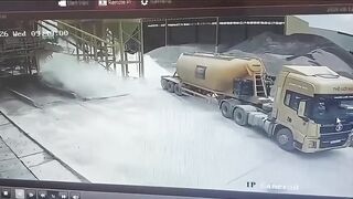 Concrete Plant Worker Sent To Orbit