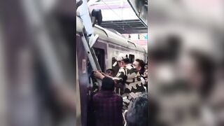 Man Climbs Train Roof, Suffers Severe Burns