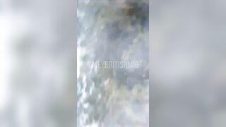 Ukrainian drone striking a ruzky truck with fuel on a road to occupied Crimea