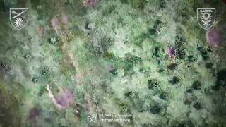 3 dead katsaps from Vampire drone of 66-th Brigade