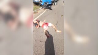 Man Lost Life In Head On Collision Between Truck And Motorcycle