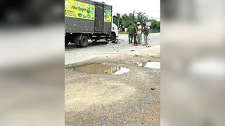 Dashcam Captures Final Moments Of Moped Rider