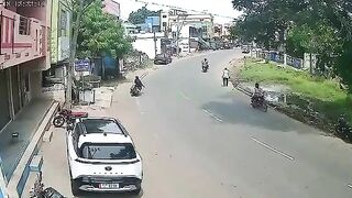 India: Speeding 21-Year-Old Loses to Bike, Physics, and Common Sense