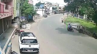 India: Speeding 21-Year-Old Loses to Bike, Physics, and Common Sense