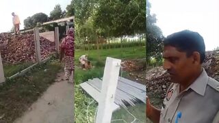 India: Farmer Torches Self Over Bribe, Cop Films for Likes