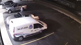 Shot To Death Inside Market Indiana USA (Classic Video)