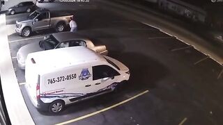 Shot To Death Inside Market Indiana USA (Classic Video)