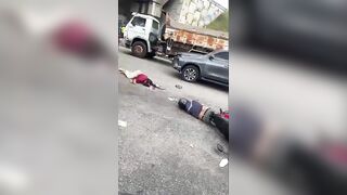 Couple Lost Their Lives In Collsion Between Tanker Truck And Motocycle