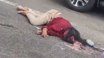 Couple Lost Their Lives In Collsion Between Tanker Truck And Motocycle