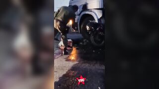 Motorcyclist Killed By The Truck On BR-428