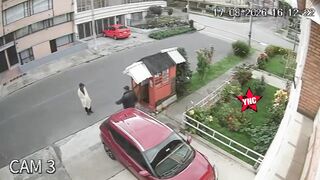 Homeless Brut Knocks Out Security Guard With A Stone, Robs Him