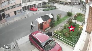 Homeless Brut Knocks Out Security Guard With A Stone, Robs Him