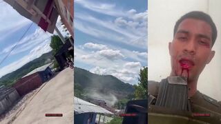 Police Station Attacked with Drones and Rifle Fire