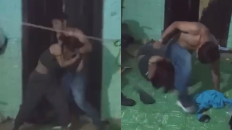 Helpless Woman Brutally Attacked By Boyfriend Inside Poor House In Guatemala