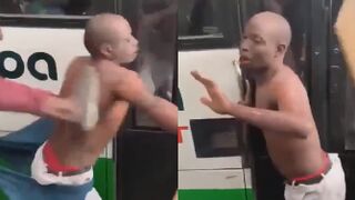 Phone Thief Attacked By Bus Passengers In Kenya