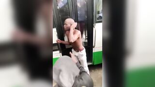 Phone Thief Attacked By Bus Passengers In Kenya