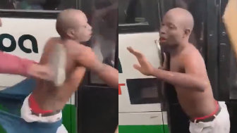 Phone Thief Attacked By Bus Passengers In Kenya