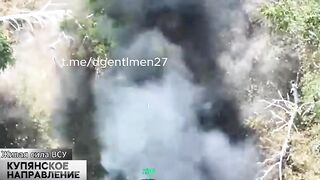 Ukrainian believed that playing dead would save him.