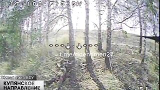Ukrainian believed that playing dead would save him.