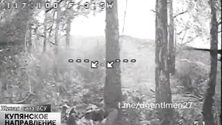 Ukrainian believed that playing dead would save him.