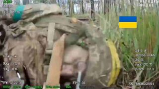 Ukrat survives one drone strike but not a second.