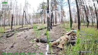 Ukrat survives one drone strike but not a second.