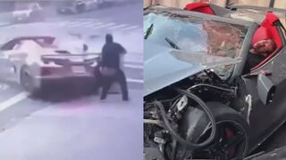 Wild Crash In New York Leaves Several Injured