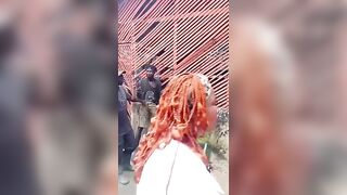 Ugly Thief Gets Beaten By Owner Of Stuff He Tried To Steal