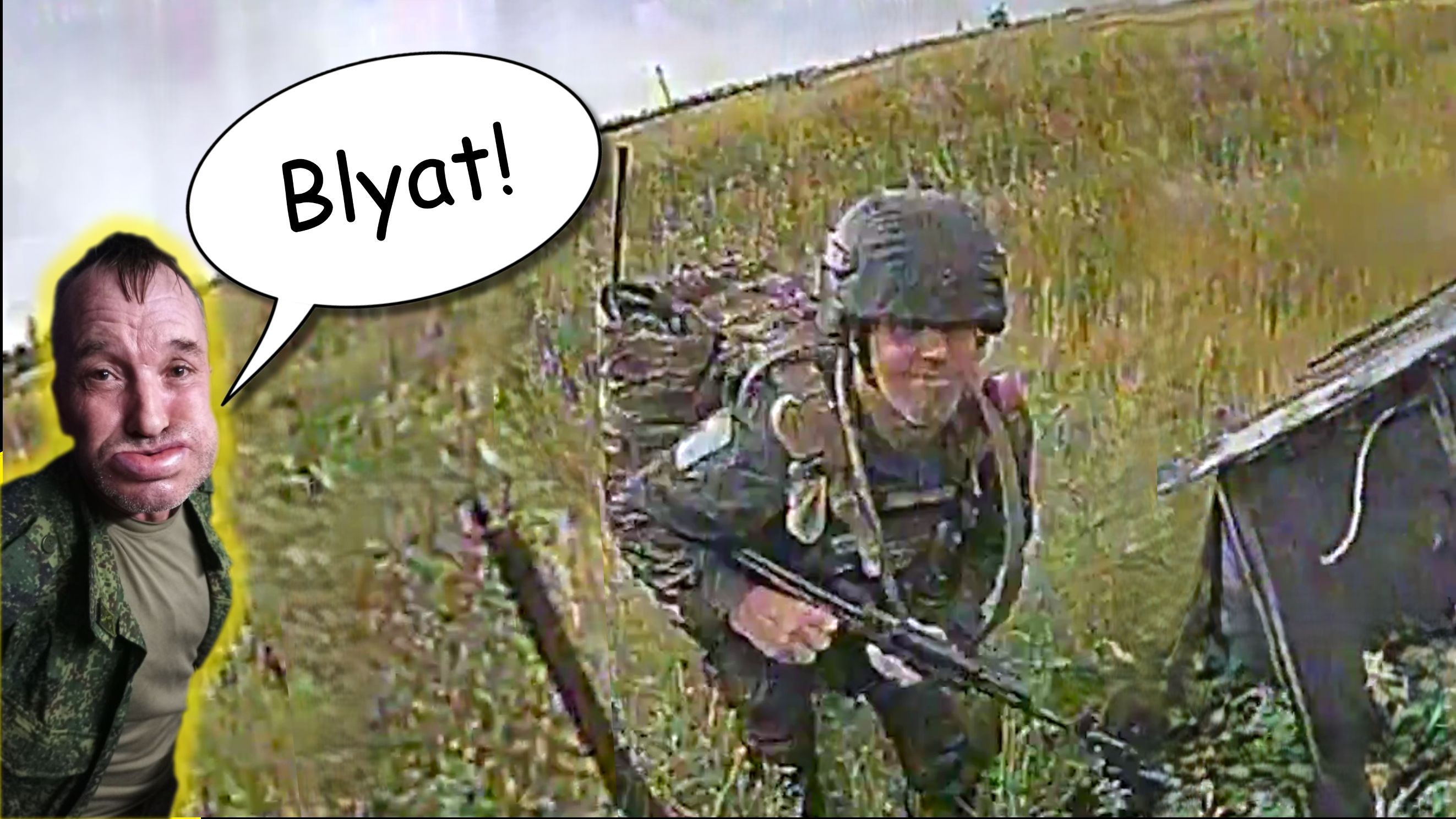 Nasty Russian Soldier Just Got Lobotomized