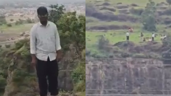 Parents try to stop son from suicide; all 3 fall to death