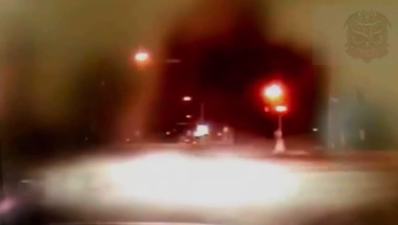 Flying suspect obliterates himself and a police officer while fleeing