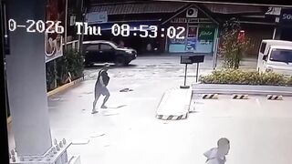 Utility Worker Fatally Shot In The Back In The Philippines